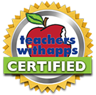 teachers with apps certified badge